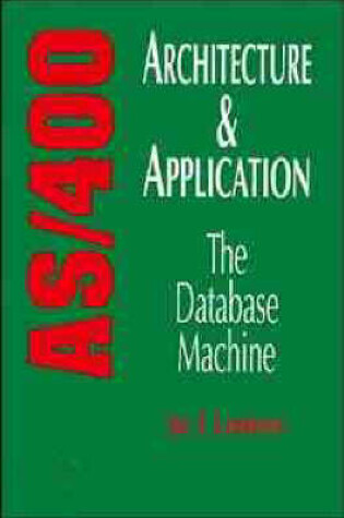 Cover of As/400 Architecture and Application
