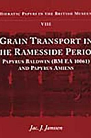 Cover of Grain Transport in the Ramesside Era
