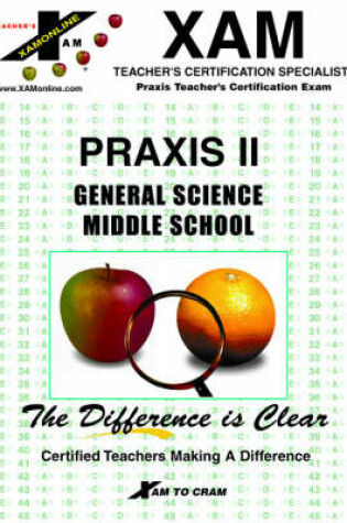 Cover of Praxis II General Science Middle School