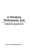 Book cover for A Mistress Moderately Fair