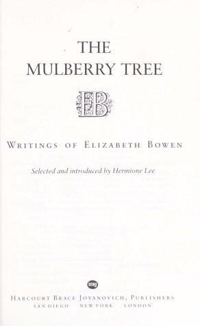 Book cover for The Mulberry Tree