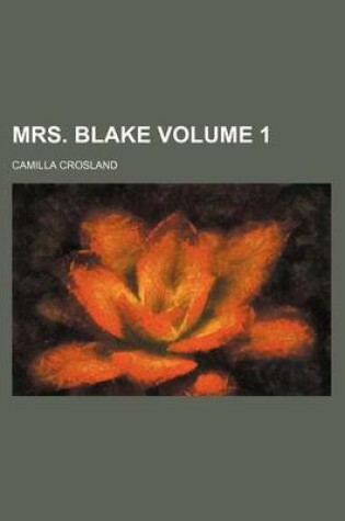 Cover of Mrs. Blake Volume 1