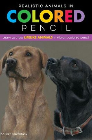 Cover of Realistic Animals in Colored Pencil