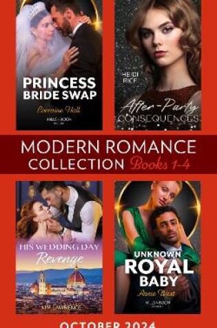 Cover of Modern Romance October 2024 Books 1-4