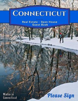 Book cover for Connecticut Real Estate Open House Guest Book