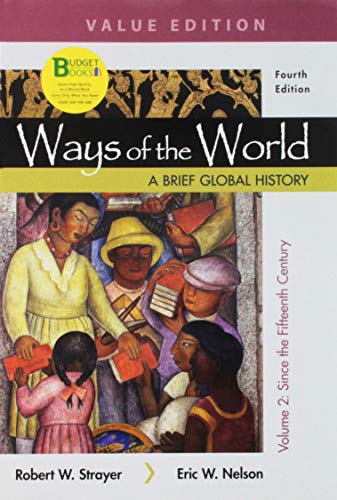 Book cover for Loose-Leaf Version for Ways of the World: A Brief Global History, Value Edition, Volume II