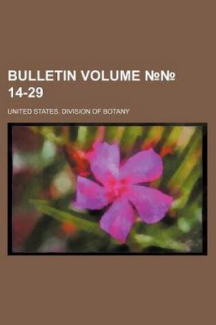 Cover of Bulletin Volume 14-29