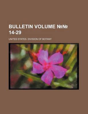 Book cover for Bulletin Volume 14-29