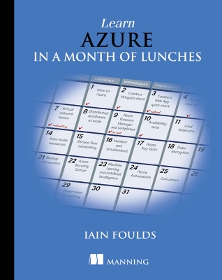 Book cover for Learn Azure in a Month of Lunches