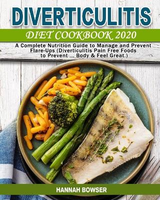 Book cover for Diverticulitis Diet Cookbook 2020