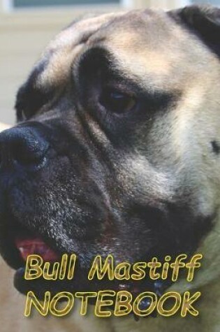 Cover of Bull Mastiff NOTEBOOK