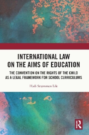 Cover of International Law on the Aims of Education