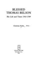 Book cover for Blessed Thomas Belson