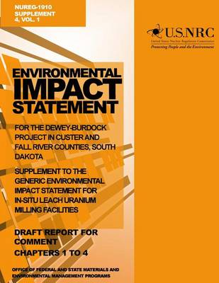 Book cover for Environmental Impact Statement for the Dewey-Burdock Project in Custer and Fall River Countries, South Dakota