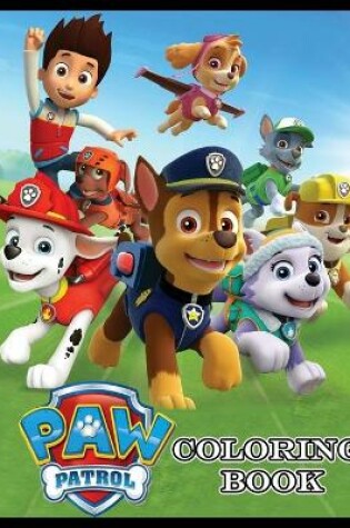 Cover of Paw Patrol Coloring Book