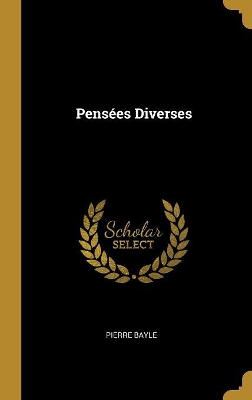 Book cover for Pensées Diverses