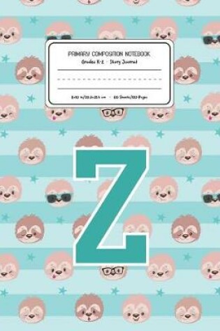 Cover of Primary Composition Notebook Grades K-2 Story Journal Z