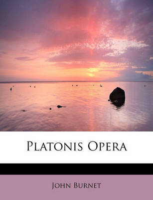 Book cover for Platonis Opera