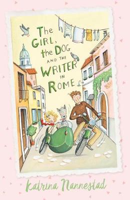 Cover of The Girl, the Dog and the Writer in Rome