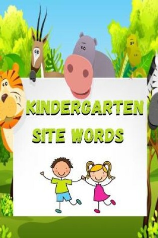 Cover of kindergarten site words