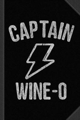 Book cover for Captain Wine-O Journal Notebook