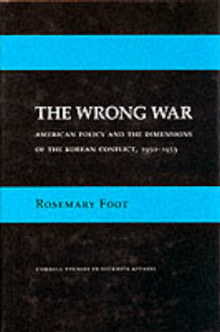 Cover of The Wrong War