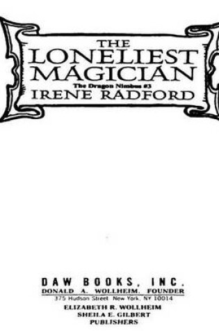 Cover of The Loneliest Magician