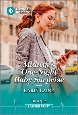 Book cover for Midwife's One-Night Baby Surprise