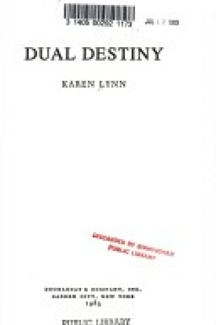 Cover of Dual Destiny