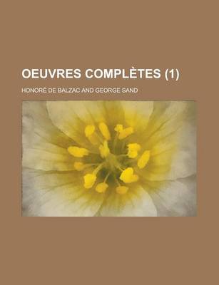 Book cover for Oeuvres Completes (1)