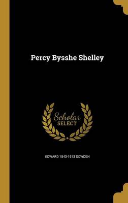 Book cover for Percy Bysshe Shelley