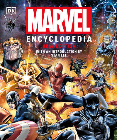 Book cover for Marvel Encyclopedia, New Edition