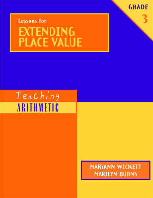 Book cover for Lessons for Extending Place Value, Grade 3