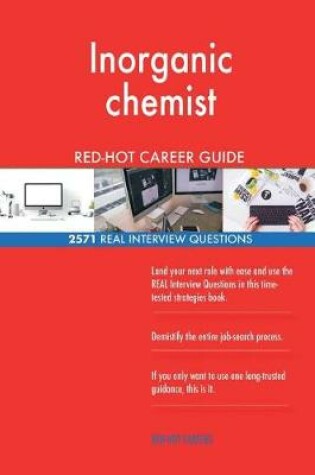 Cover of Inorganic chemist RED-HOT Career Guide; 2571 REAL Interview Questions