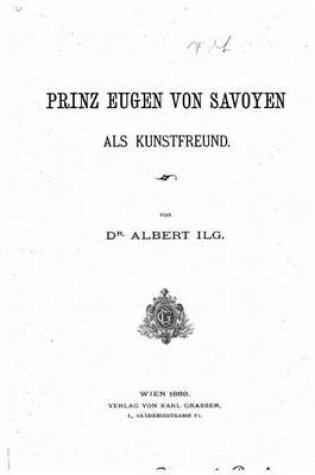 Cover of Prinz Eugen von Savoyen als Kunstfreund