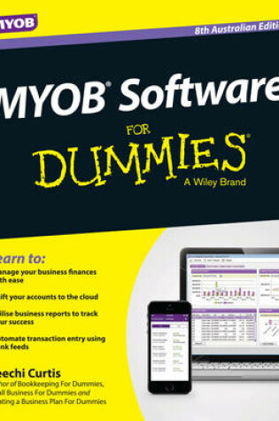 Cover of MYOB Software for Dummies 8e Australian Edition