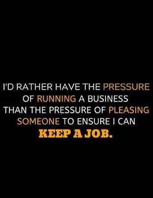 Book cover for Have The Pressure Of Running A Business