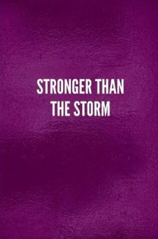 Cover of Stronger Than the Storm