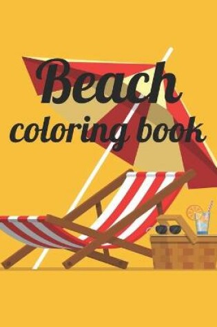 Cover of Beach coloring book