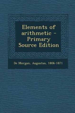 Cover of Elements of Arithmetic