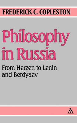Cover of Philosophy in Russia