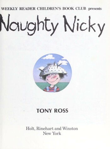 Book cover for Naughty Nicky