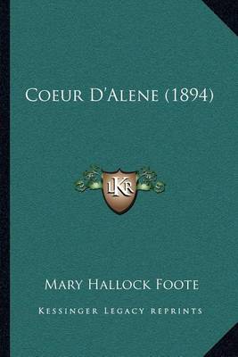 Book cover for Coeur D'Alene (1894)