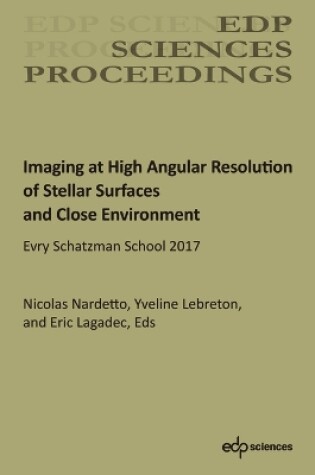 Cover of Imaging at High Angular Resolution of Stellar Surfaces and Close Environment