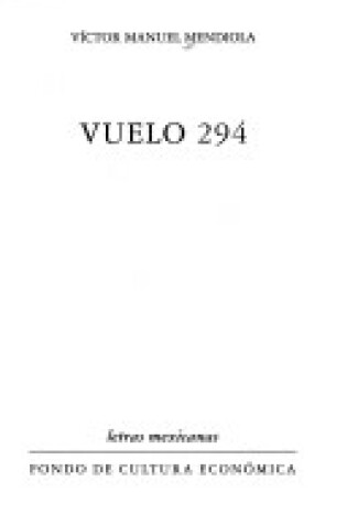 Cover of Vuelo 294