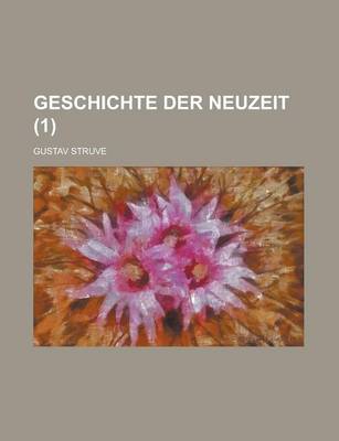 Book cover for Geschichte Der Neuzeit (1)