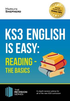 Book cover for KS3: English is Easy Reading (the Basics) Complete Guidance for the New KS3 Curriculum. Achieve 100%