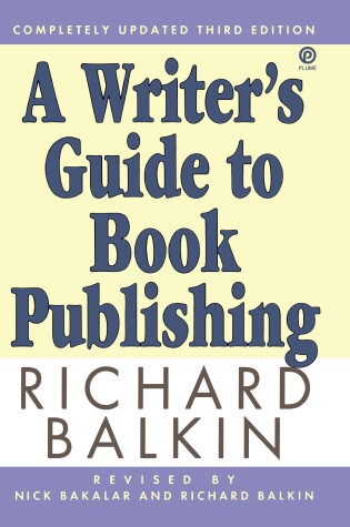 Cover of A Writer's Guide to Book Publishing