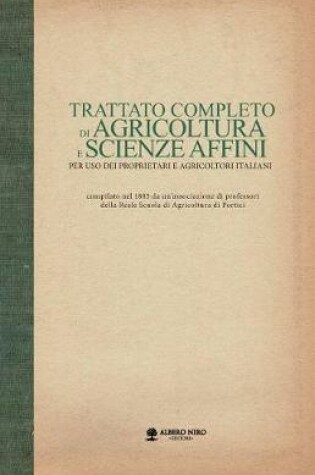 Cover of Trattato Completo Di Agricoltura E Scienze Affini