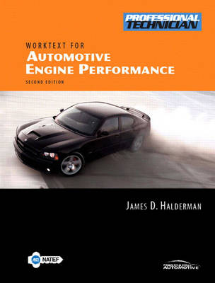 Book cover for Automotive Engine Performance Worktext w/Job Sheets